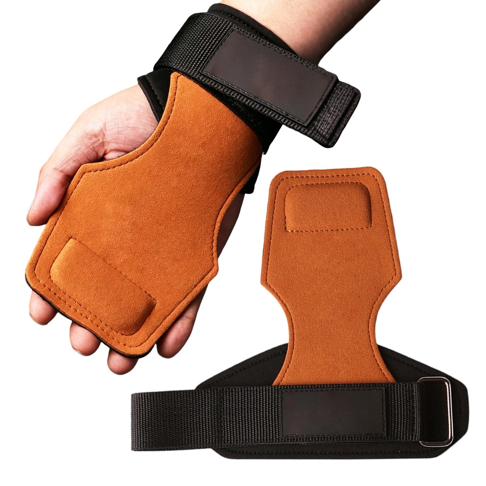 Weightlifting Gloves - Bilek Destekli Jimnastik Bar Tutacakları, Antrenman