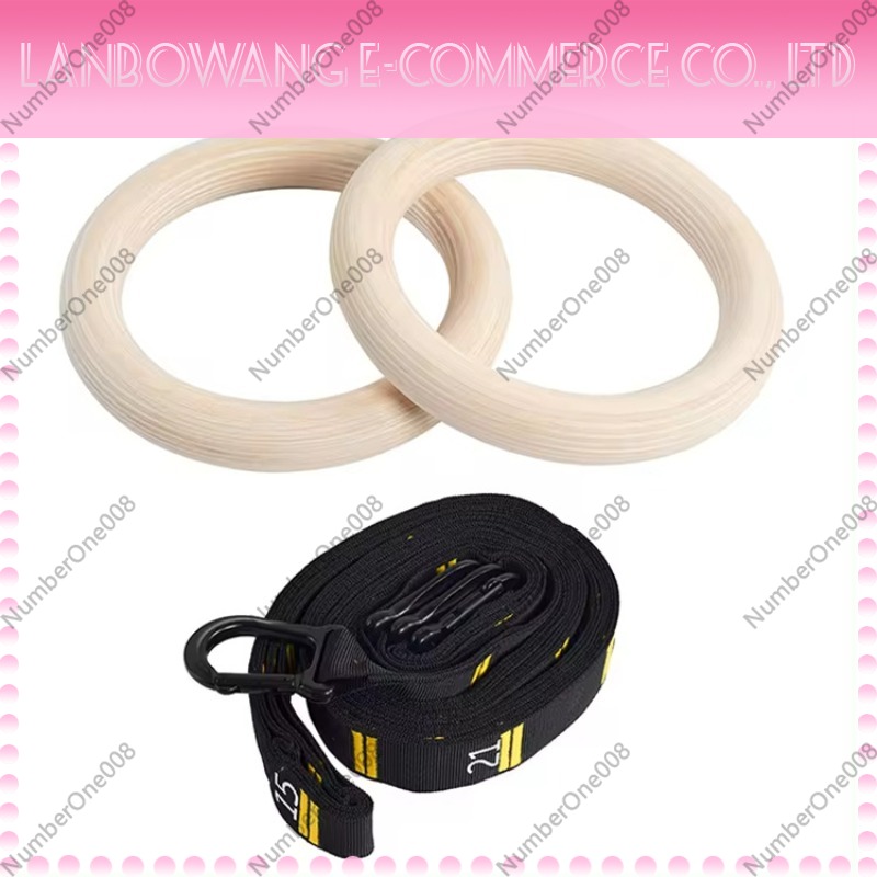 Gymnastic Ring - Masif Huş Ağacı Jimnastik Halkaları Fitness