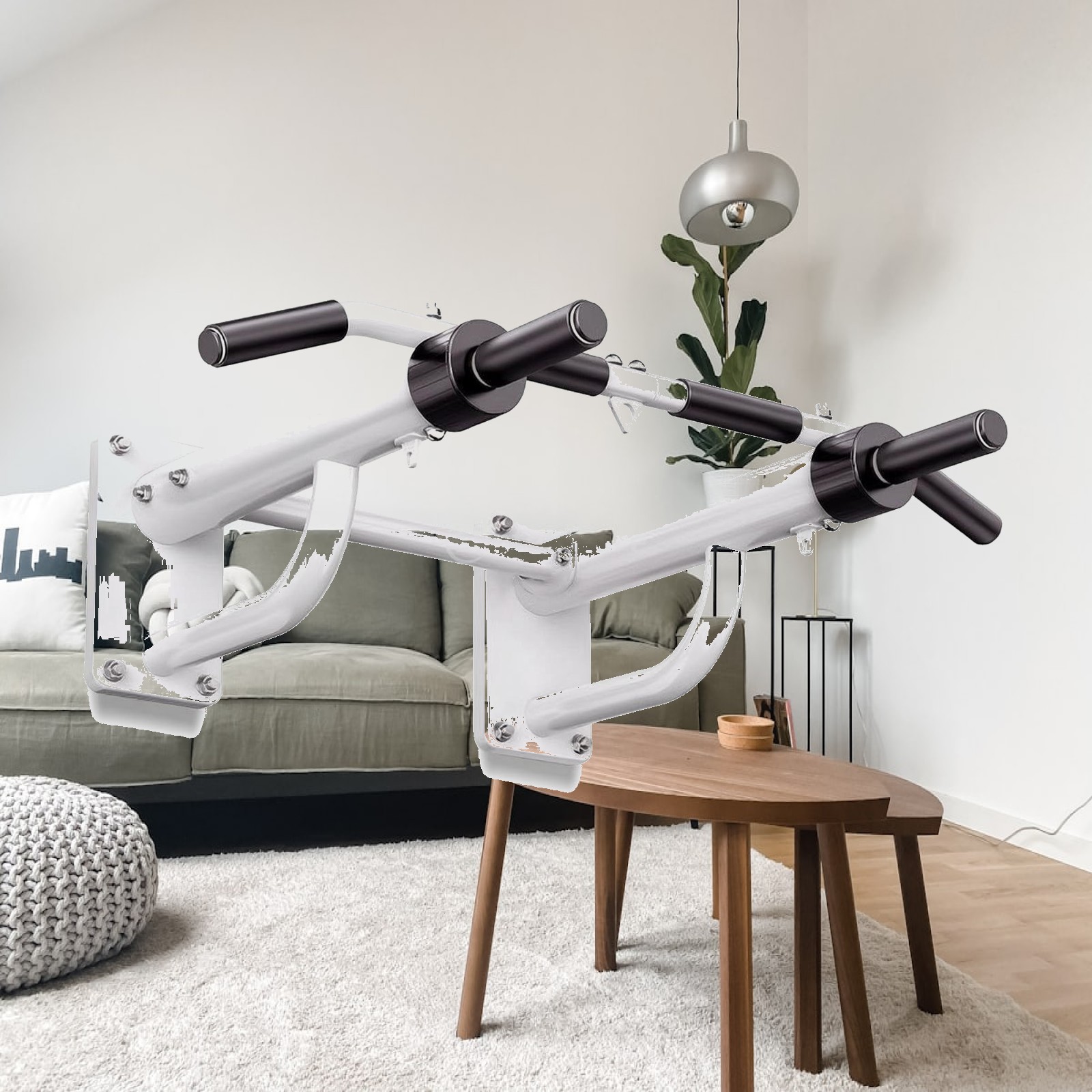 Pull Up Bar - Duvara Monte Çekme Barı Uzun Ömürlü