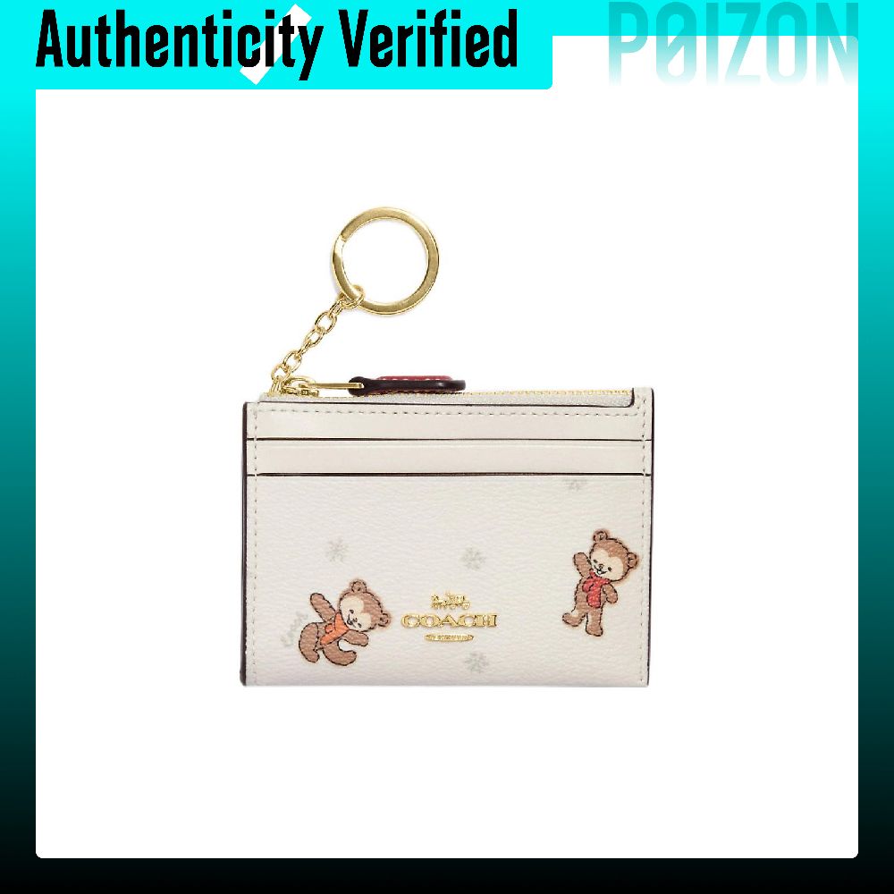 Chalk Bag - COACH Skinny Id Kılıfı, Pürüzsüz Deri