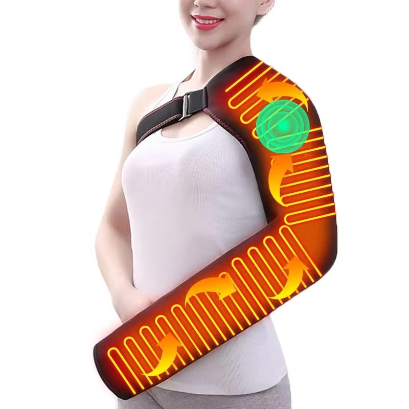 Wrist Wraps - Uzun Kollu Isıtmalı Masaj Destekli Dirseklik,