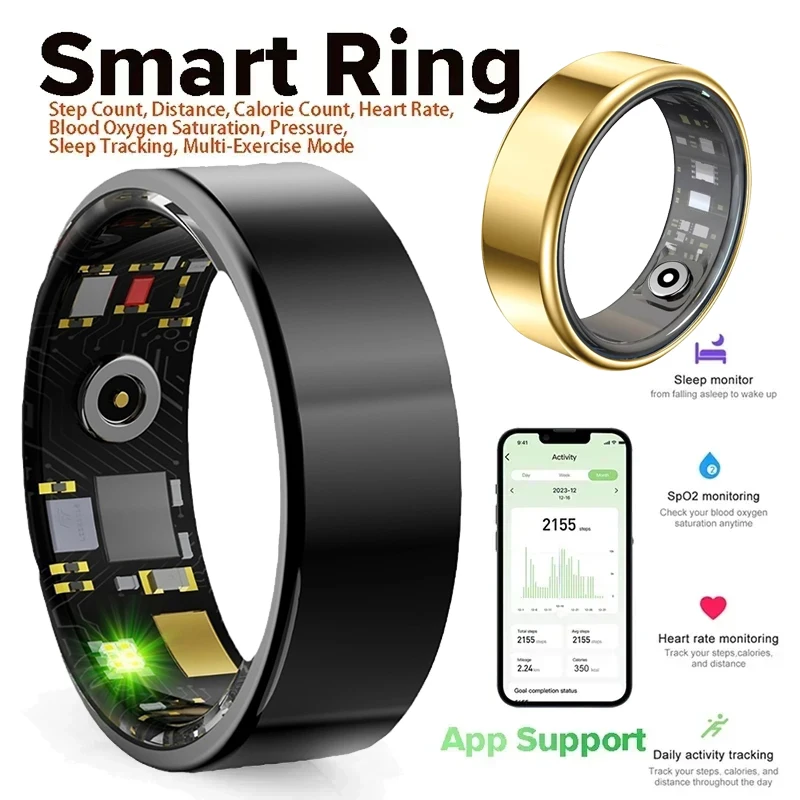 Gymnastic Ring - Xiaomi Erkekler Kadınlar için Akıllı Yüzük
