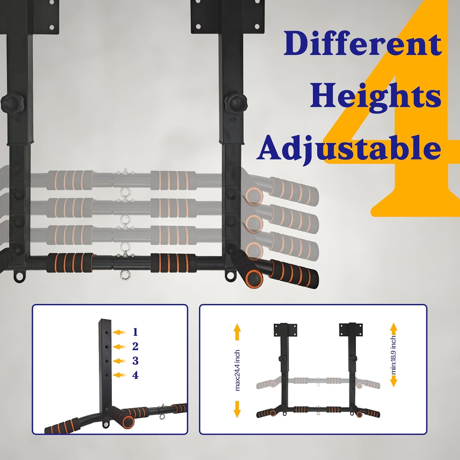 Duvara Monte Edilen Dip İstasy - Pull Up Bar incelemesi ve fiyatı
