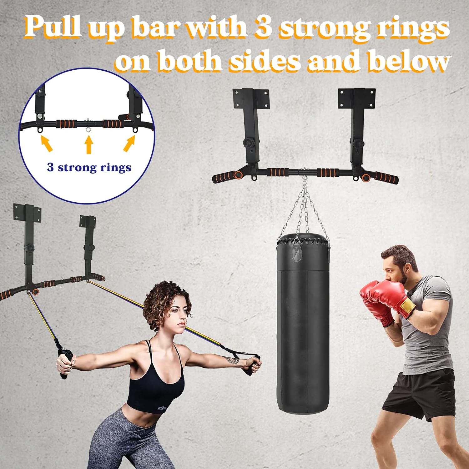 Duvara Monte Edilen Dip İstasy - Pull Up Bar incelemesi ve fiyatı