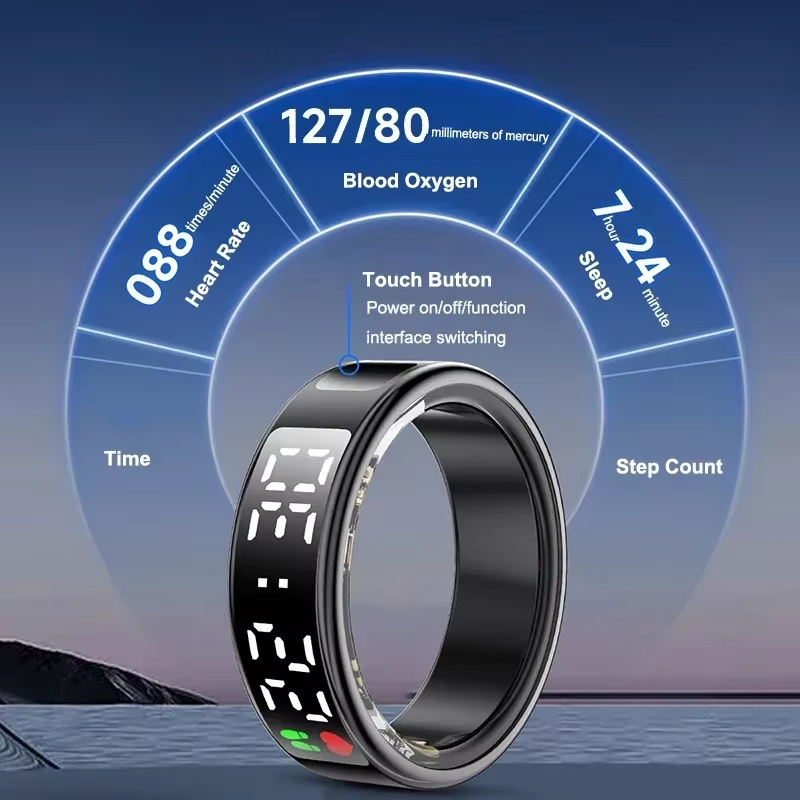 Akıllı Yüzük Kalp Hızı Kan Oks - Gymnastic Ring incelemesi ve fiyatı