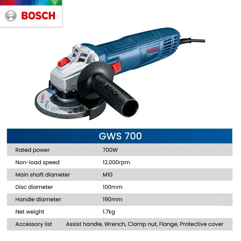 Bosch GWS 700 Kablolu Açı Taşl - Crossfit Machine incelemesi ve fiyatı