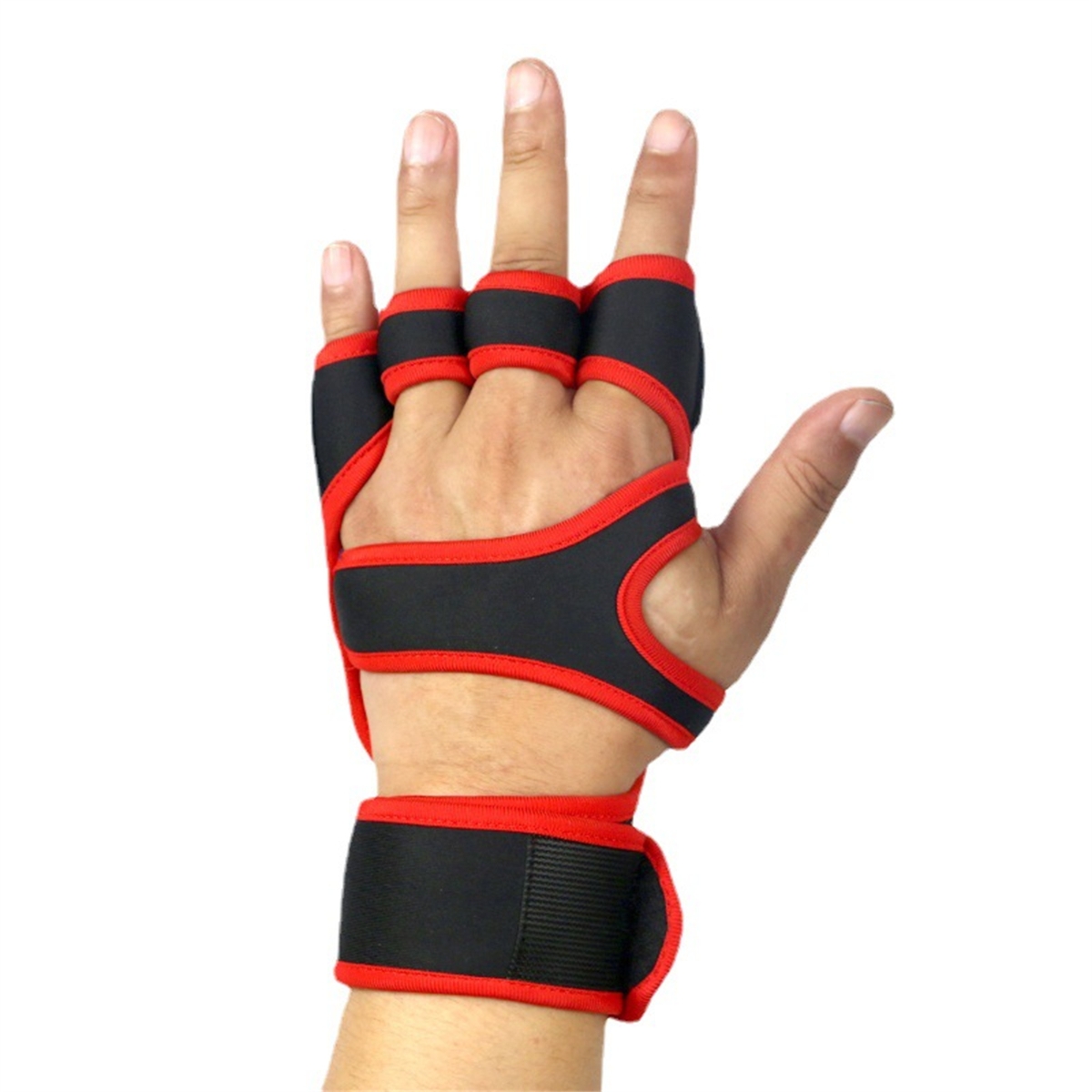 1 çift Spor çapraz antrenman b - Weightlifting Gloves incelemesi ve fiyatı