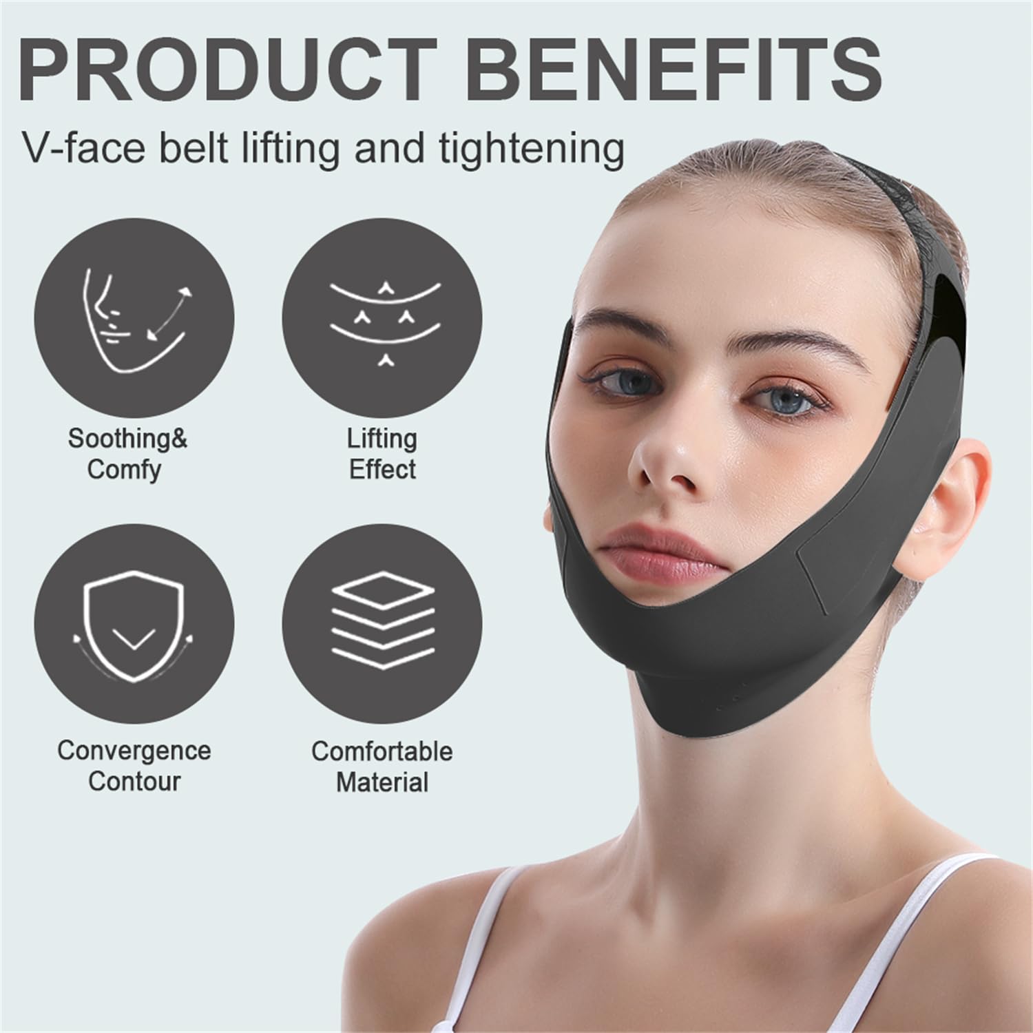 Yüz Germe Bandı Çene Kayışı Uy - Lifting Belt incelemesi ve fiyatı